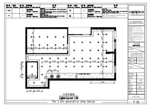 (1) OPPO客服中心施工图 Hyderabad, India OPPO customer service center construction plan(1)