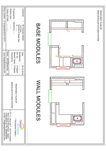 2D Kitchen Floor Plan(1)