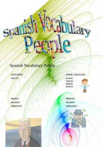 Spanish Vocabulary_people