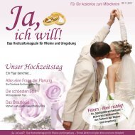 Unser Hochzeitstag - Ja, ich will