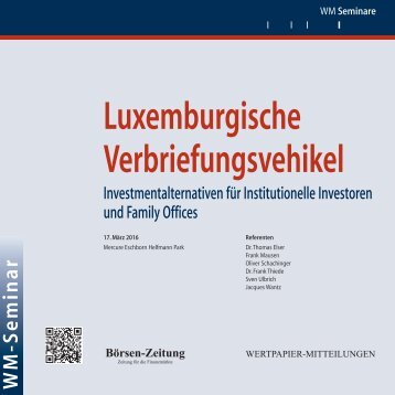 Luxemburgische Verbriefungsvehikel 