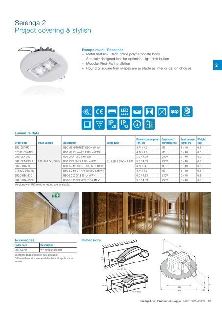 Emergi-Lite Emergency lighting & central power supply systems