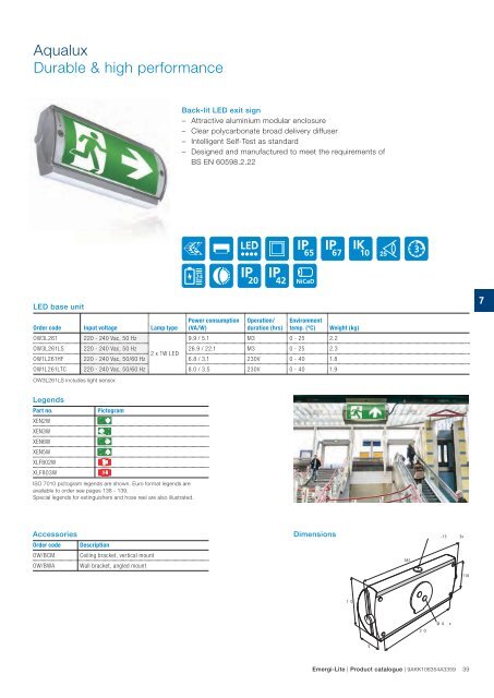 Emergi-Lite Emergency lighting & central power supply systems