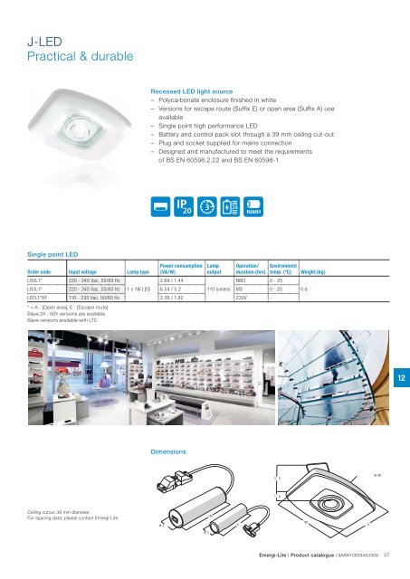 Emergi-Lite Emergency lighting & central power supply systems