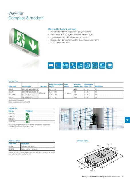 Emergi-Lite Emergency lighting & central power supply systems