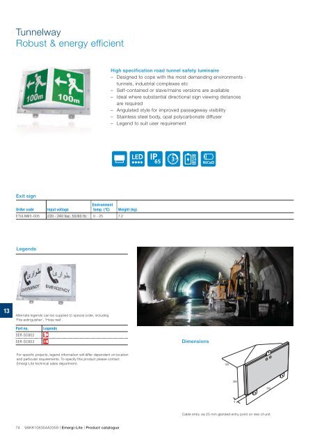 Emergi-Lite Emergency lighting & central power supply systems