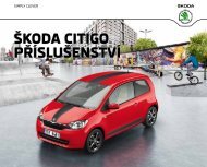 ŠKODA CITIGO PŘÍSLUŠENSTVÍ