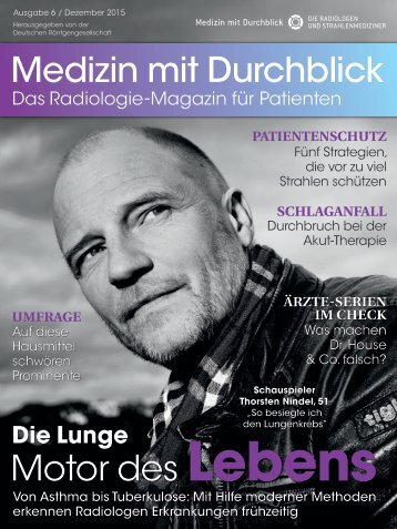 Patientenmagazin "Medizin mit Durchblick", Ausgabe 6, Dezember 2015