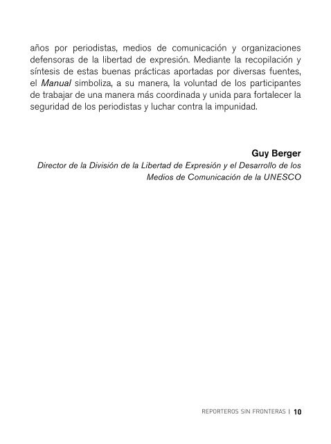 MANUAL DE SEGURIDAD PARA PERIODISTAS