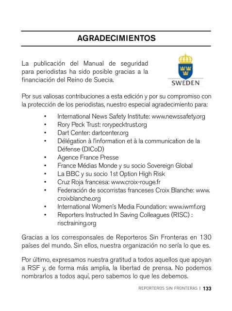 MANUAL DE SEGURIDAD PARA PERIODISTAS