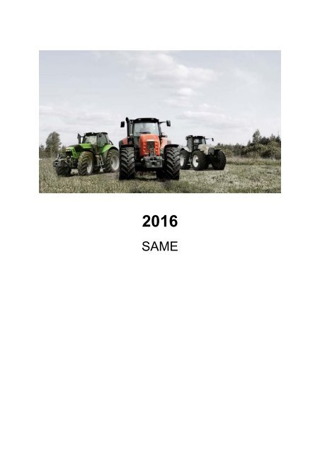 SAME Kalender 2016