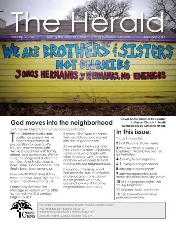 The Herald: January 2016