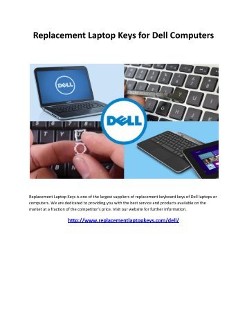 Replacement Laptop Keys for Dell Computers