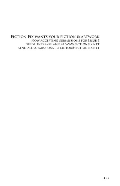 Fiction Fix Six