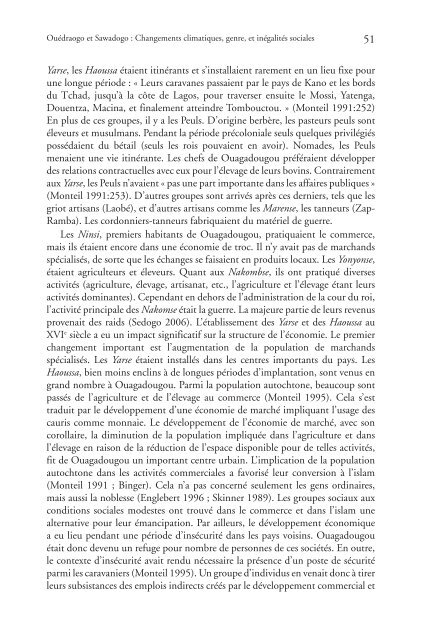 Inequality and Climate Change Inégalité et changement climatique