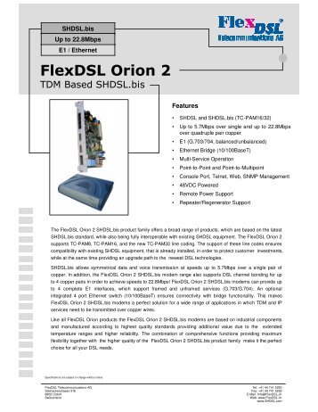 FlexDSL Orion 2