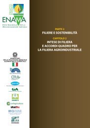 intese di filiera e accordi quadro per la filiera agroindustriale
