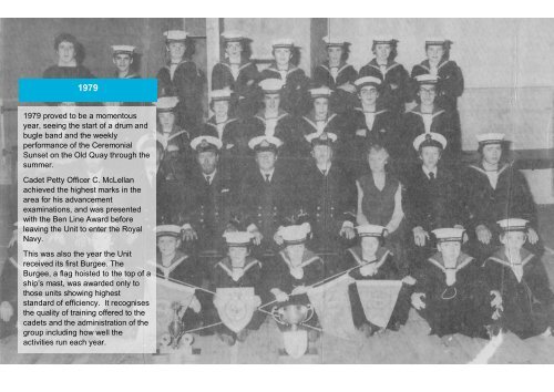 Campbeltown Sea Cadets 60th Anniversary