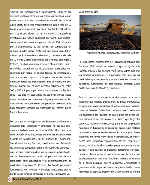 REVISTA PESCA ENERO 2016