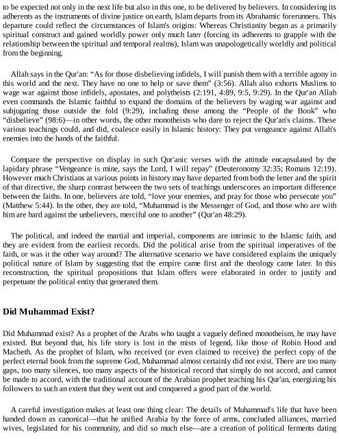 robert spencer-did muhammad exist__ an inquiry into islams obscure origins-intercollegiate studies institute (2012) (1)