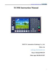 TOPCNC TC55H Instruction Manual