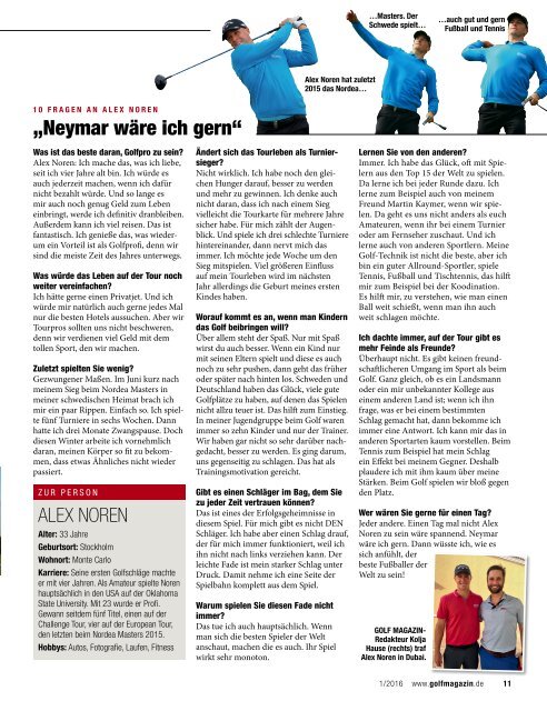 Golf Magazin