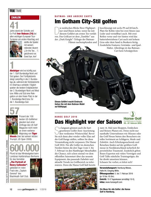 Golf Magazin