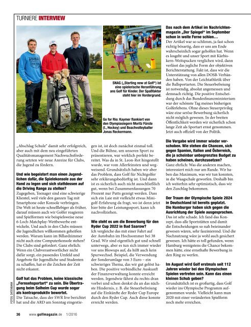 Golf Magazin