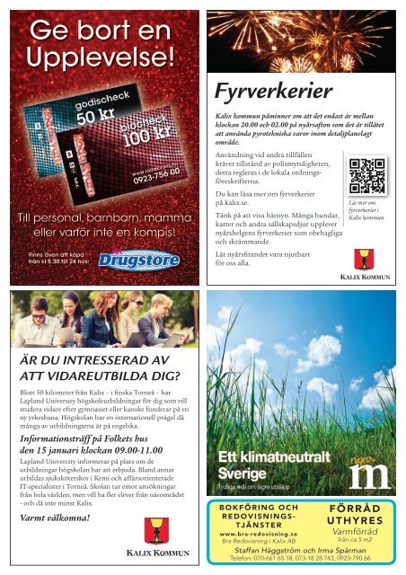 ReklamGuiden Kalix v53 -15 (28/12-3/1)