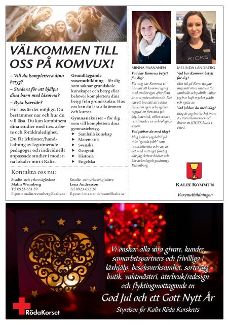 ReklamGuiden Kalix v53 -15 (28/12-3/1)