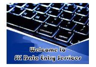 Data Entry Services