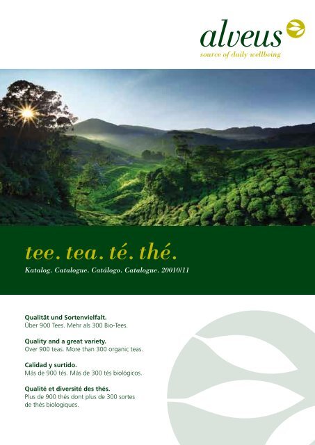 Bio-Tee. Organic tea. Té orgánico. Thé biologique. - alveus Tee