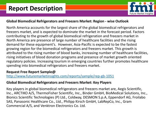 Biomedical Refrigerators and Freezers Market