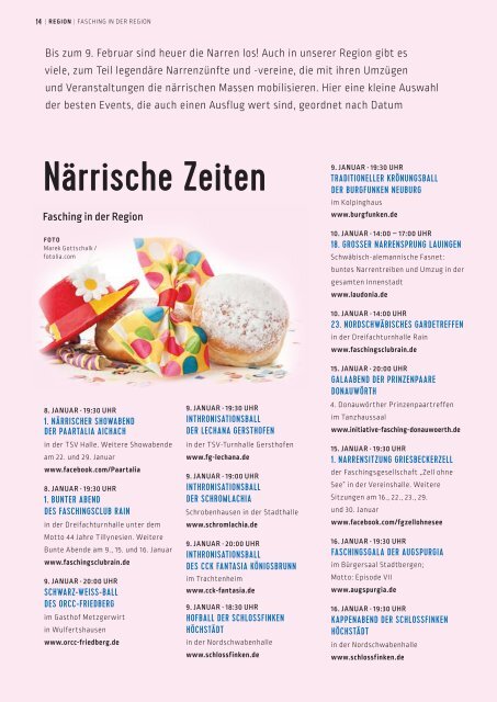 SchlossMagazin Bayerisch-Schwaben Januar 2016