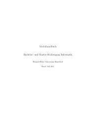 Modulhandbuch - Informatik - Heinrich-Heine-Universität Düsseldorf
