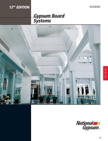 Gypsum Board Systems - National Gypsum Company