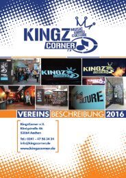 KingzCorner Vereinsbeschreibung 2016