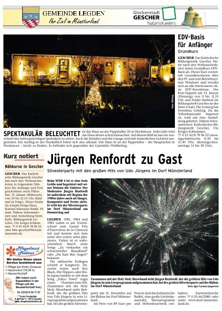 Stadtanzeiger Coesfeld kw 53