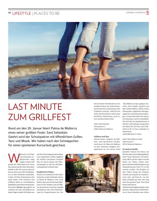 Die inselzeitung mallorca januar 2016