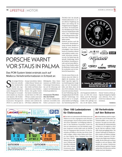 Die inselzeitung mallorca januar 2016