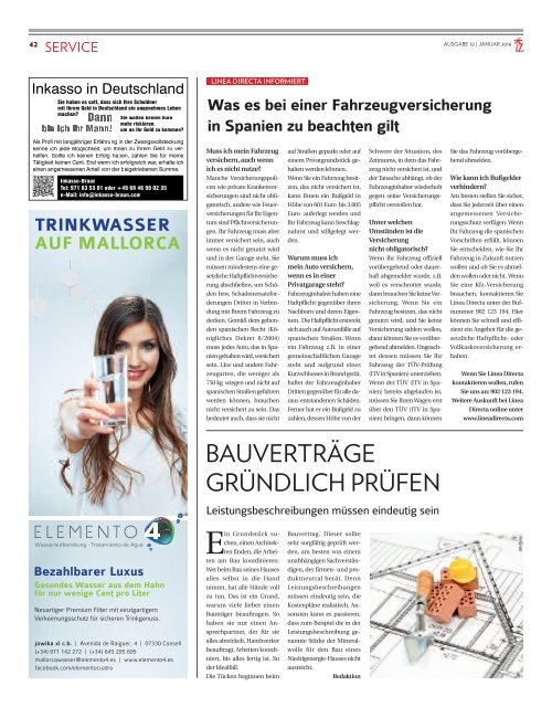 Die inselzeitung mallorca januar 2016