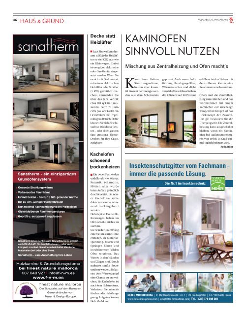 Die inselzeitung mallorca januar 2016