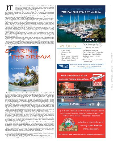 Caribbean Compass Yachting Magazine January 2016