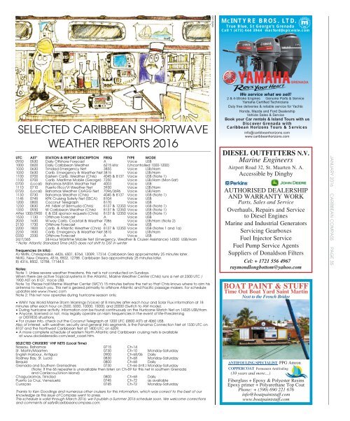 Caribbean Compass Yachting Magazine January 2016