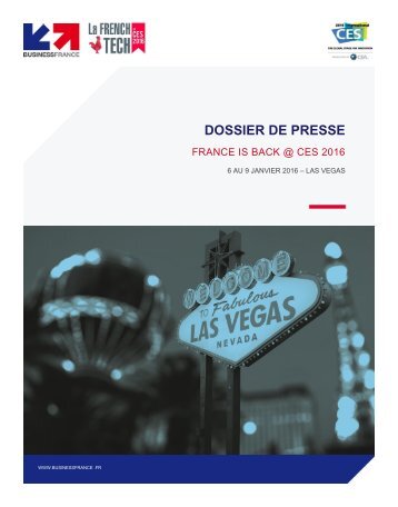 DOSSIER DE PRESSE