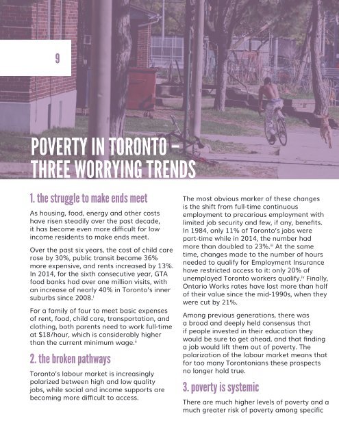 TO Prosperity: Toronto Poverty Reduction Strategy