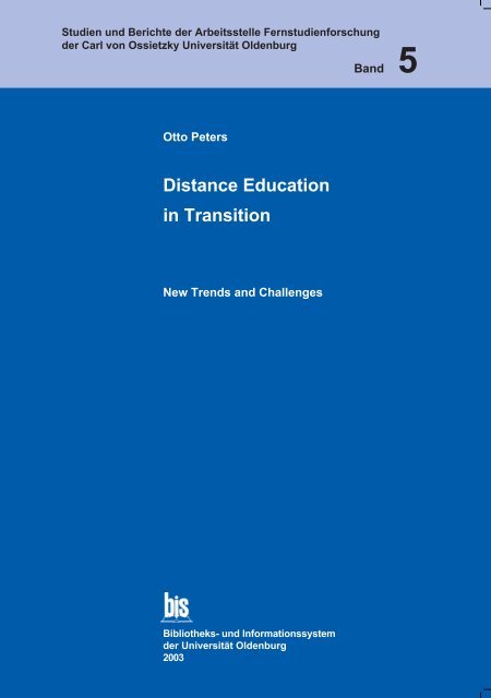 Distance Education in Transition - Master of Distance Education ...