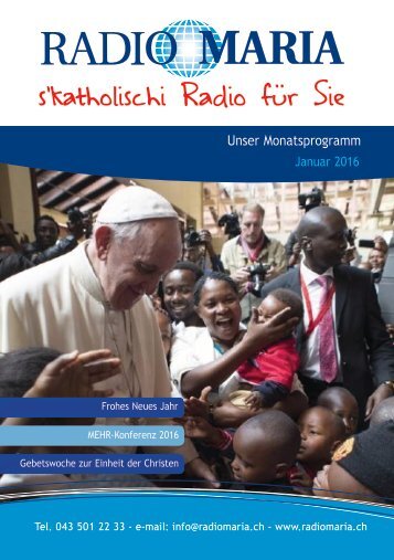 Radio Maria Schweiz - Januar 2016