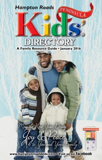 Hampton Roads Kids' Directory Peninsula Edition: January 2016