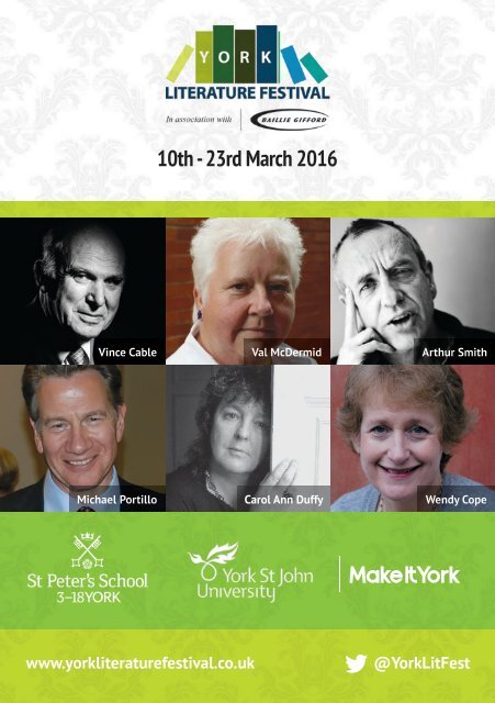 10th - 23rd March 2016